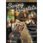 SWING QUARTETS + CD alto sax quartets / kvarteta pro alto saxofon – Zboží Mobilmania