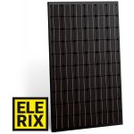 Elerix EXS-320M-FB Solární panel monokrystalický 320Wp 60 článků IP68 celočerný SVT34030 ESM320 – Zbozi.Blesk.cz