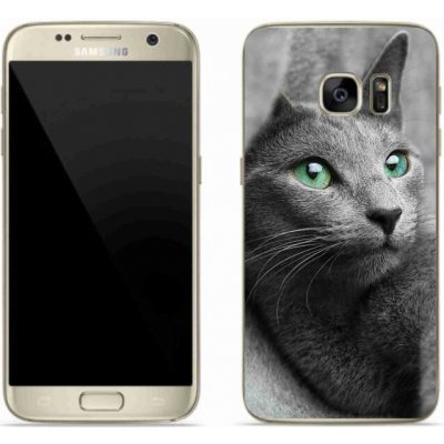 Pouzdro mmCase Gelové Samsung Galaxy S7 Edge - kočka 2