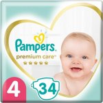 Pampers Premium Care 4 34 ks – Hledejceny.cz