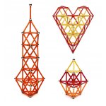 Teddies Magnetická stavebnice 99 ks – Zboží Mobilmania