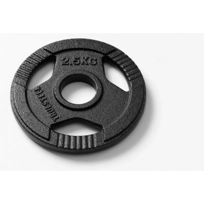 StrongGear Litinové Tri-Grip kotouče s otvorem 50 mm 2,5 kg – Zbozi.Blesk.cz