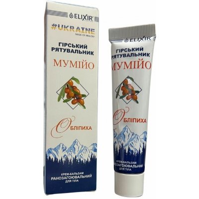 Eliksír krémový balzám na tělo s mumiem Mountain Rescuer 40 ml – Sleviste.cz