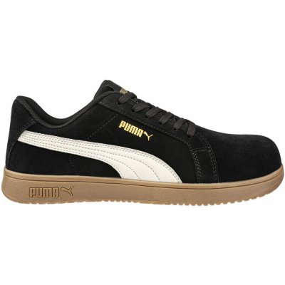 PUMA Iconic low S1P ESD obuv černá – Zboží Mobilmania