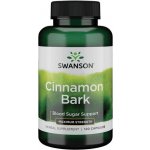 Swanson Skořice Cinnamon Maximum Strength 120 kapslí – Hledejceny.cz