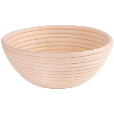 Ošatka ratanová MagicHome, na kynutí chleba, okrouhlá, max.1,2 kg, 28x8 cm – Zboží Dáma