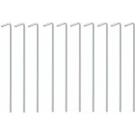 Verk 14533 Stanový kolík upěvňovací ocel 22 cm 10ks – Zboží Mobilmania