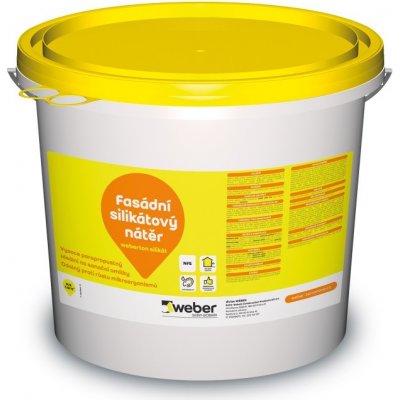 WEBER.Ton silikát - fasádní nátěr 5kg – HobbyKompas.cz