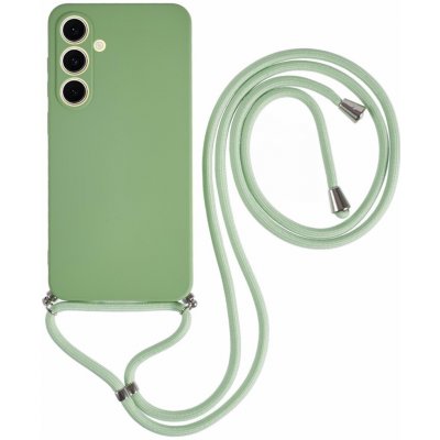 VSECHNONAMOBIL ROPE Kryt se šňůrkou Samsung Galaxy S25+ 5G světle zelený 112798 – Zboží Živě