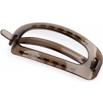 Velká spona do vlasů se zoubky Varianta: 6 béžová tmavá, Balení: 1 ks – Zboží Mobilmania