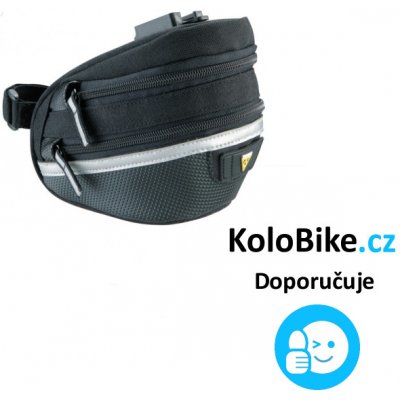 Topeak Wedge Pack II Medium + pláštěnka – Zboží Mobilmania