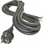 Různí výrobci Flexo šňůra 10m 3x1,5 černá přímá vidlice AK 91 3159-1-1/10 – Zbozi.Blesk.cz