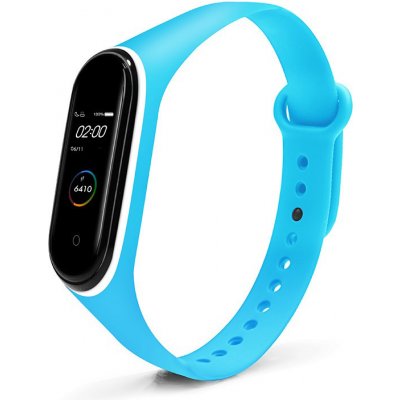 Xiaomi Mi Band 3/4 náhradní náramek Dvoubarevný Tyrkys-bílá MBSCZ-4DBTB – Zbozi.Blesk.cz