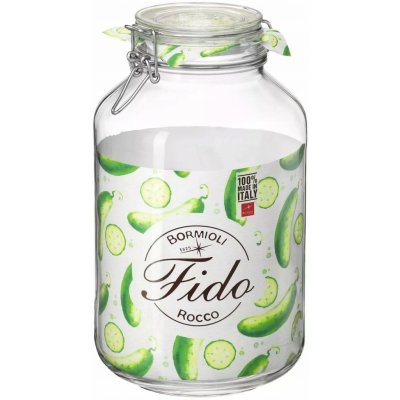 Bormioli Rocco Fido 3S0147 Skleněná zavařovací sklenice 4000ml – Zboží Mobilmania