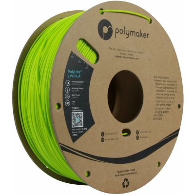Polymaker Polylite LW-PLA zelená 1,75mm 800g – Zboží Živě