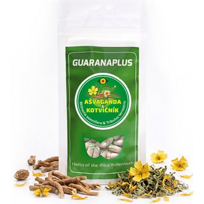 GUARANAPLUS Ašvaganda + Kotvičník 100 kapslí – Hledejceny.cz