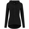 Dámská mikina Urban Classics dámská mikina na zip Ladies Athletic Interlock Zip Hoody black