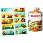 Puzzlika 13074 Můj domov naučné 20 dílků – Zboží Dáma
