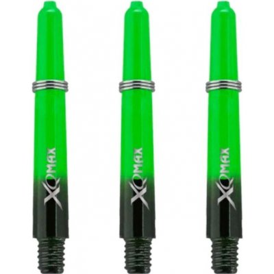 XQMax Darts Gradient with Logo - short - black green