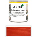 Osmo 3104 Dekorační vosk intenzivní 0,375 l Červený – Zboží Mobilmania