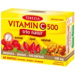 Terezia Vitamín C 500 trio natur 60 kapslí – Hledejceny.cz