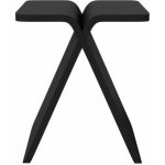 Bolia Stolička X-Stool, black lacquered oak – Zboží Dáma