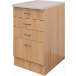 Flex-Well Nano spodní, zásuvky, 50 x 85 x 57,1 cm – Zboží Mobilmania