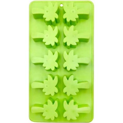 TVOŘÍTKO NA LED 21,5x11x2,3cm, zelená, palma, syntetická guma – Zboží Dáma