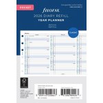 Filofax Roční plánovací kalendář 2026, Aj vertikální, náplň kapesních diářů formát A7 – Zboží Dáma