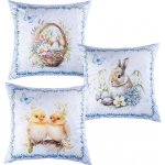 decoDoma 3ks VELIKONOCE 45 x 45 cm – Sleviste.cz