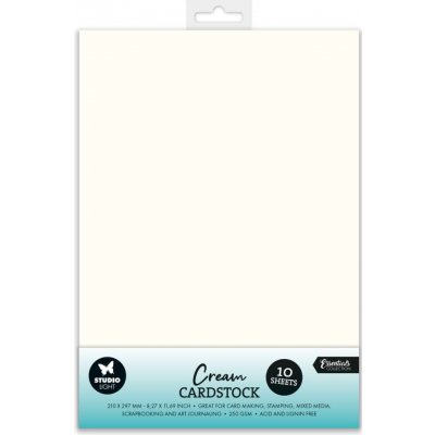 Sada papírů Studio Light, A4, 10 l. - krémové – Zbozi.Blesk.cz