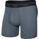 Saxx Quest Quick Dry Mesh Boxer Brief Fly dark charcoal II – Zboží Mobilmania
