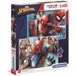 Clementoni Spider-Man 2 x 60 dílků – Zbozi.Blesk.cz