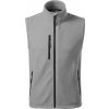 Pánská vesta Malfini Exit Uni fleece vesta 52524 světle šedá