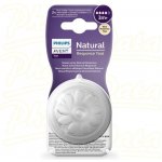 Philips Avent Savička Natural Response SCY964/02 průtok 4 střední transparentní 2 ks – Hledejceny.cz