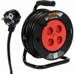 Vorel prodlužovací kabel 25m 4 zásuvky TO-72572 – Zboží Živě