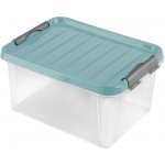 Plastový úložný box s víkem Heidrun Clip box 14l – Sleviste.cz