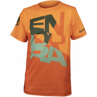 ENDURA SingleTrack Core Tee Tangerine Dětský