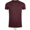 Pánské Tričko SOL's Collection tričko Imperial Fit slim fit pánské COT-250580t5501 Melír oxblood