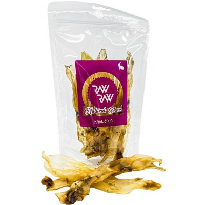 RAW RAW Natural Chew Králičí uši 80g – Zboží Mobilmania