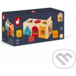 Drevená vkladačka Montessori: Tvary - Janod – Zboží Živě