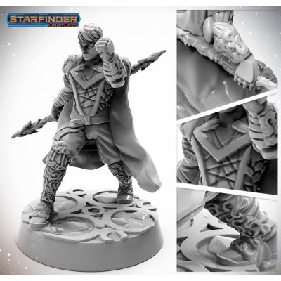 Paizo Publishing Starfinder Miniatures: Human Solarian – Hledejceny.cz