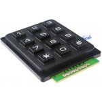 HWKITCHEN Maticová klávesnice 4x3 tlačítková HW442 – Zboží Živě