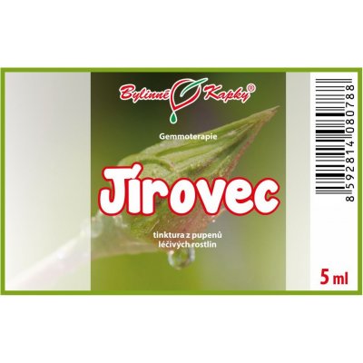 Bylinné kapky Gemmoterapie Jírovec pupeny tinktura z pupenů 5 ml – Hledejceny.cz