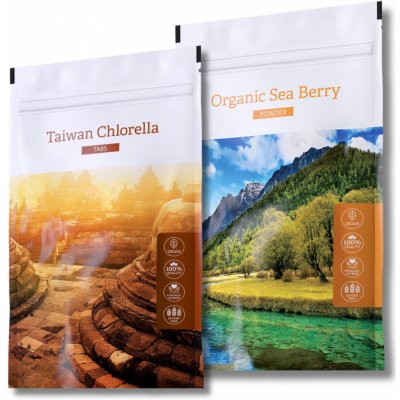 Energy Taiwan Chlorella 200 tablet + Organic Sea Berry powder 100 g – Zbozi.Blesk.cz