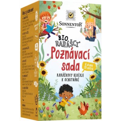 Sonnentor Bio rarášci Poznávací sada Bio porcovaný dvoukomorový 32,8g – Zboží Dáma