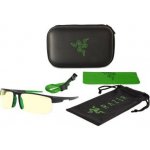 Gunnar TORPEDO-X RAZER EDITION ONYX, jantárová skla RZR-30008 – Zboží Mobilmania