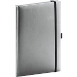 Notique Notes Balacron, stříbrný, linkovaný, 15 × 21 cm – Sleviste.cz