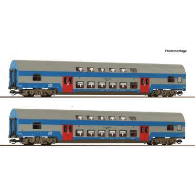 Roco TT set 2 patrových vozů Bmto ČD 6280044 – Sleviste.cz