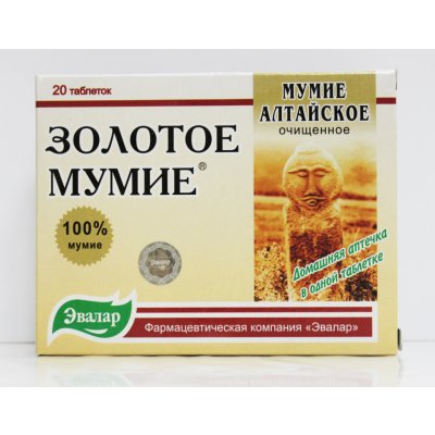 TML Mumio Zlaté altajské 20 tablet – Hledejceny.cz